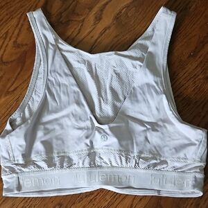 Lululemon athletica White Sports Bra - Light Support